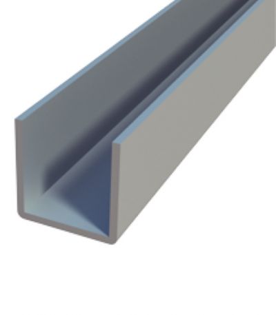 Profilo U in Alluminio - 10mm